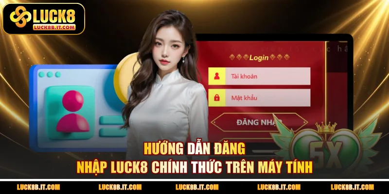 Hướng dẫn đăng nhập LUCK8 chính thức trên máy tính