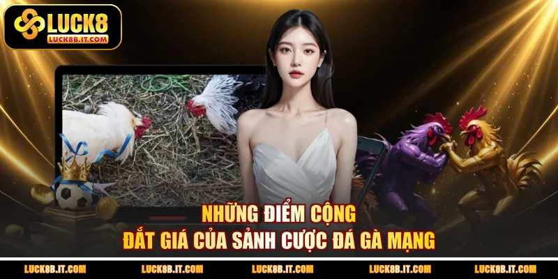 Những điểm cộng đắt giá của sảnh cược đá gà mạng 